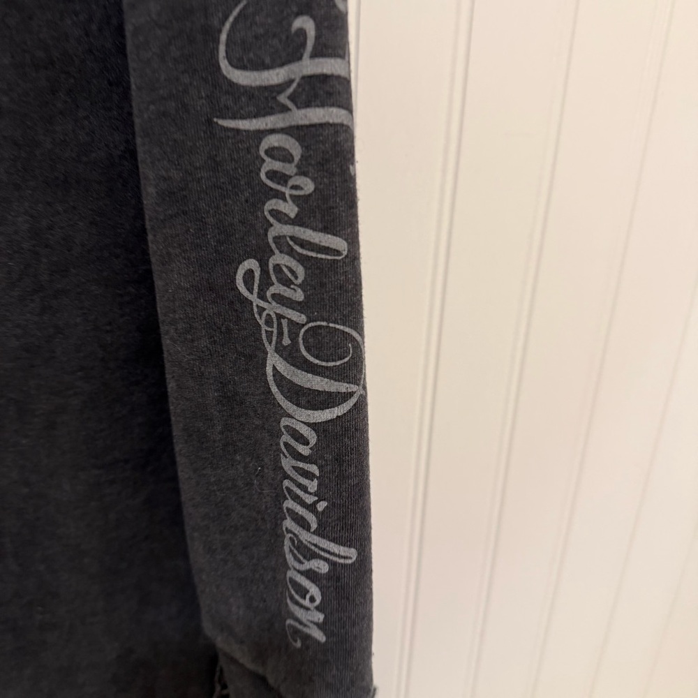 Harley-Davidson Charcoal Winged Hoodie - Picture 6 of 7